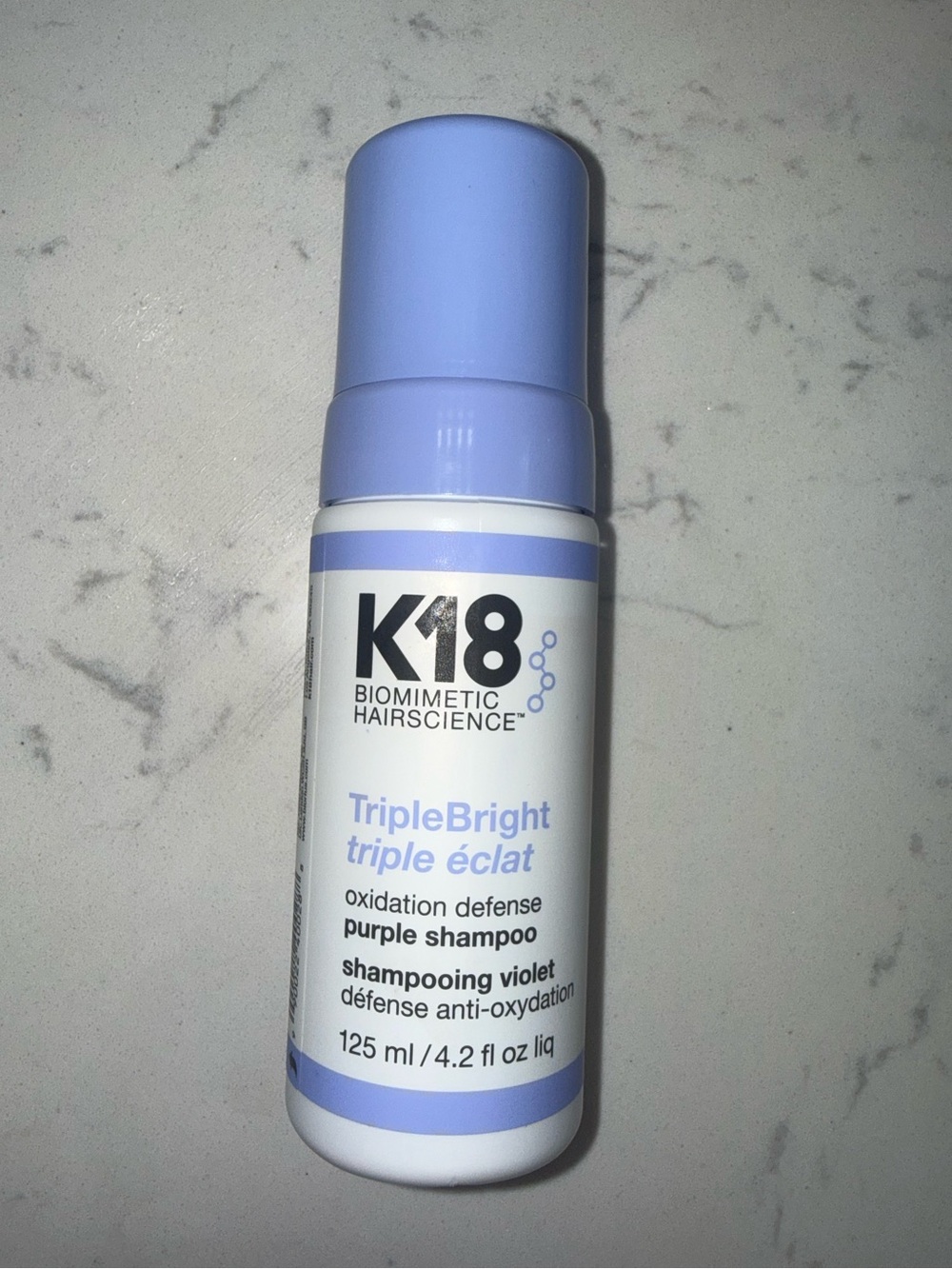 K18 TripleBright Purple Shampoo Foam